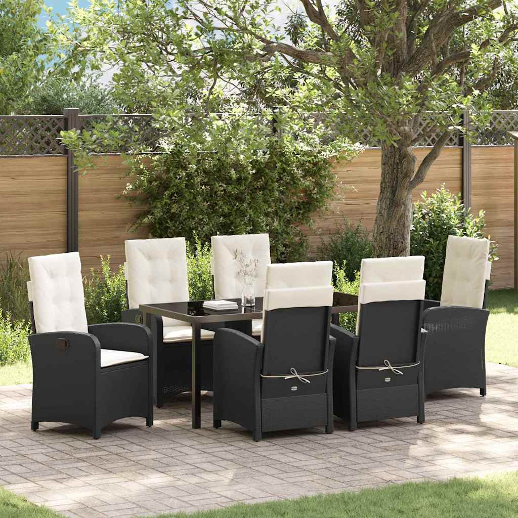Garten Essgruppe Mit Kissen 5 Pcs Poly-Rattan