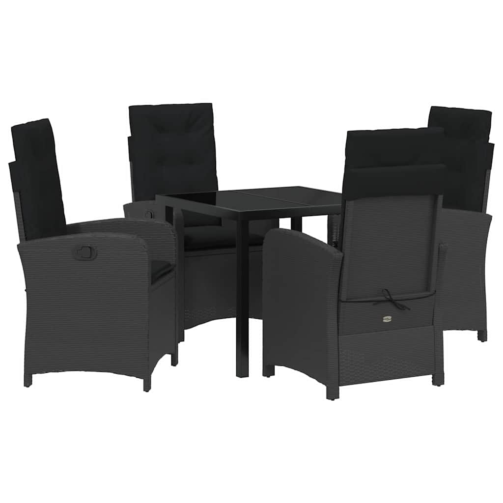 Garten Essgruppe Mit Kissen 5 Pcs Poly-Rattan