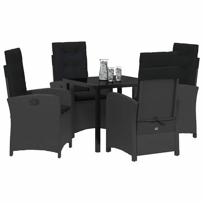 Garten Essgruppe Mit Kissen 5 Pcs Poly-Rattan