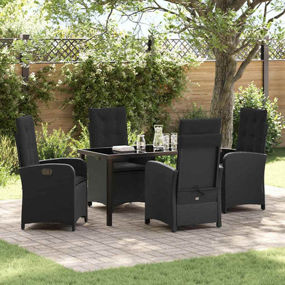 Garten Essgruppe Mit Kissen 5 Pcs Poly-Rattan