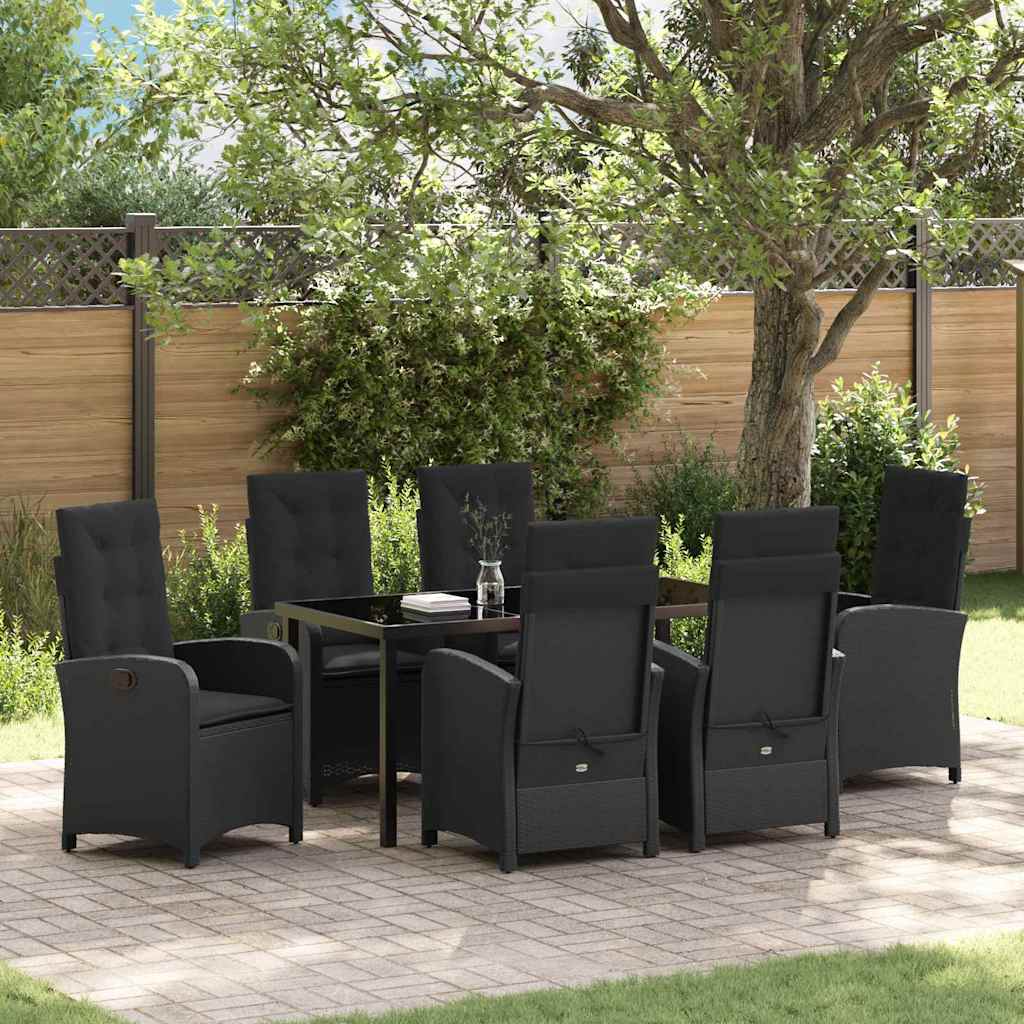 Garten Essgruppe Mit Kissen 5 Pcs Poly-Rattan