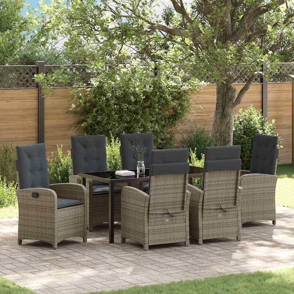 Garten Essgruppe Mit Kissen 5 Pcs Poly-Rattan