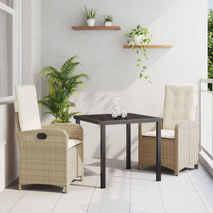 Garten Essgruppe Mit Kissen 5 Pcs Poly-Rattan