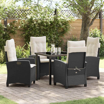 Garten Essgruppe Mit Kissen 5 Pcs Poly-Rattan