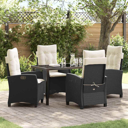 Garten Essgruppe Mit Kissen 5 Pcs Poly-Rattan