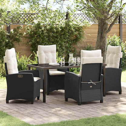 Garten Essgruppe Mit Kissen 5 Pcs Poly-Rattan