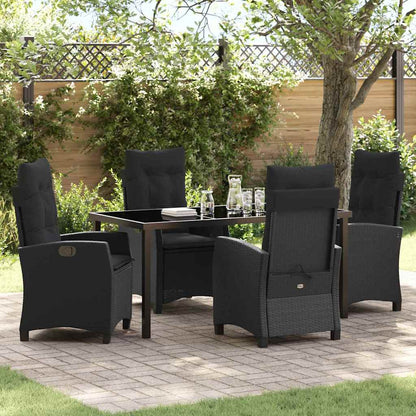 Garten Essgruppe Mit Kissen 5 Pcs Poly-Rattan