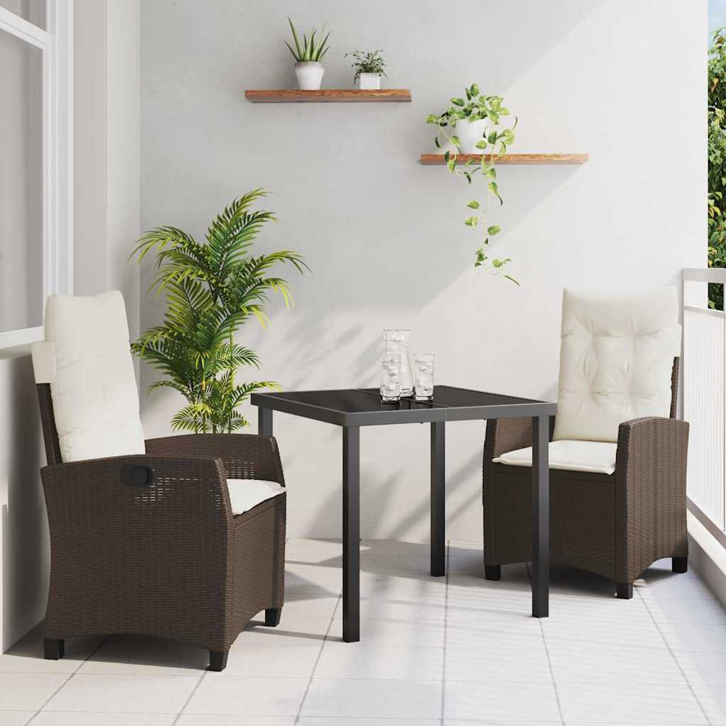 Garten Essgruppe Mit Kissen 5 Pcs Poly-Rattan
