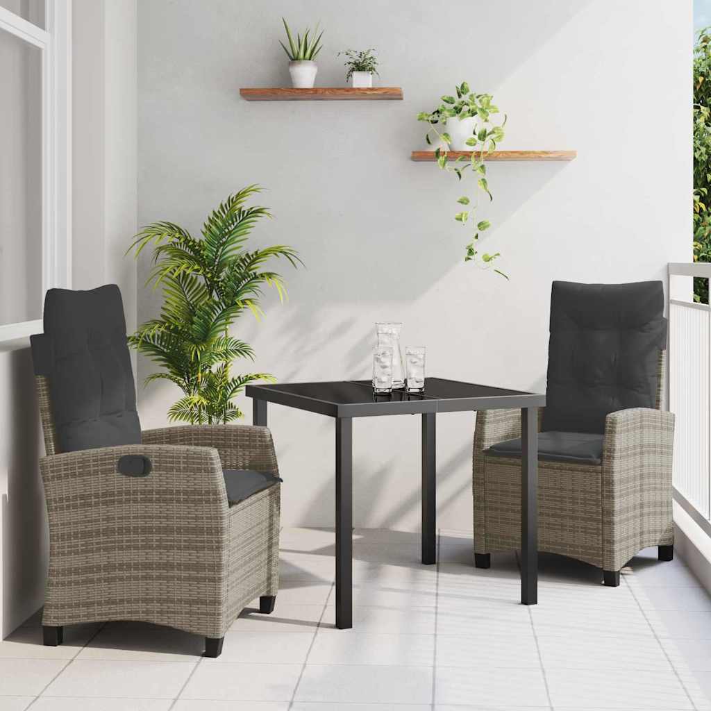 Garten Essgruppe Mit Kissen 5 Pcs Poly-Rattan