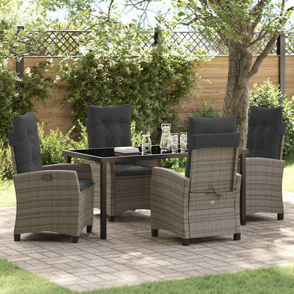 Garten Essgruppe Mit Kissen 5 Pcs Poly-Rattan