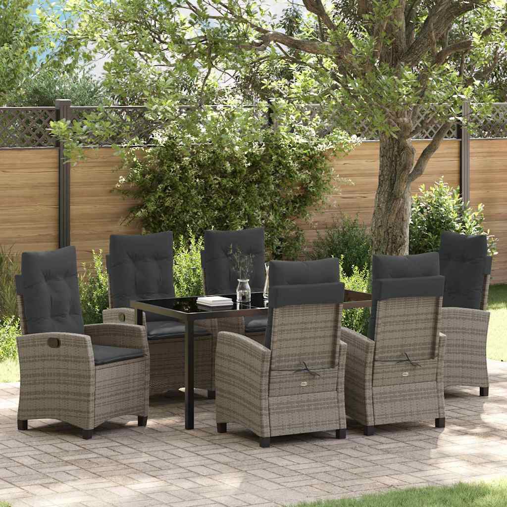 Garten Essgruppe Mit Kissen 5 Pcs Poly-Rattan