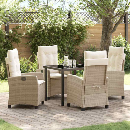 Garten Essgruppe Mit Kissen 5 Pcs Poly-Rattan