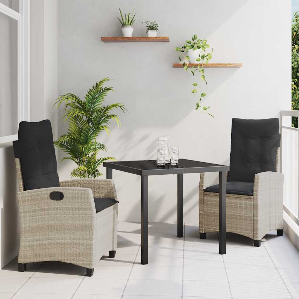 Garten Essgruppe Mit Kissen 5 Pcs Poly-Rattan
