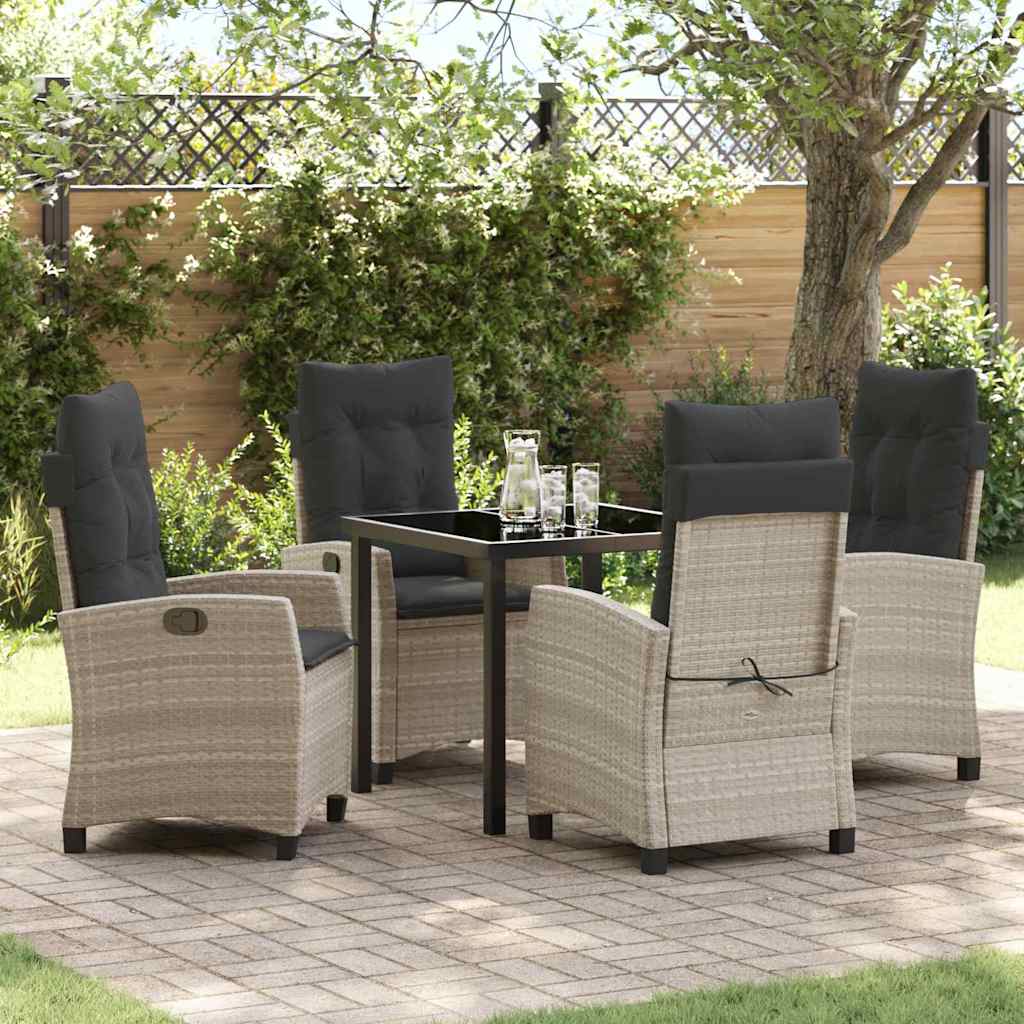 Garten Essgruppe Mit Kissen 5 Pcs Poly-Rattan