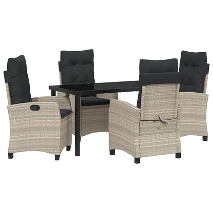 Garten Essgruppe Mit Kissen 5 Pcs Poly-Rattan