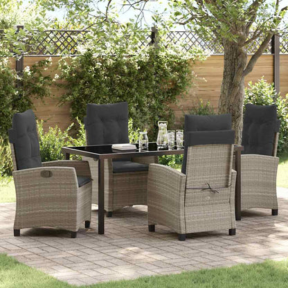 Garten Essgruppe Mit Kissen 5 Pcs Poly-Rattan