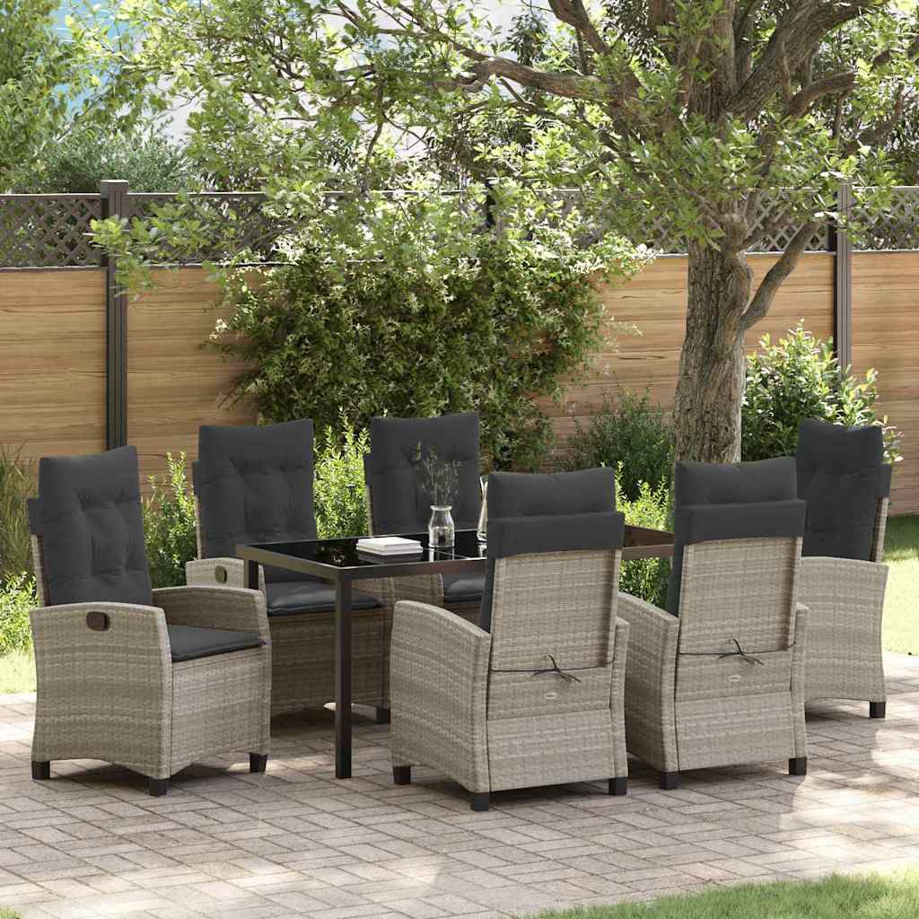 Garten Essgruppe Mit Kissen 5 Pcs Poly-Rattan