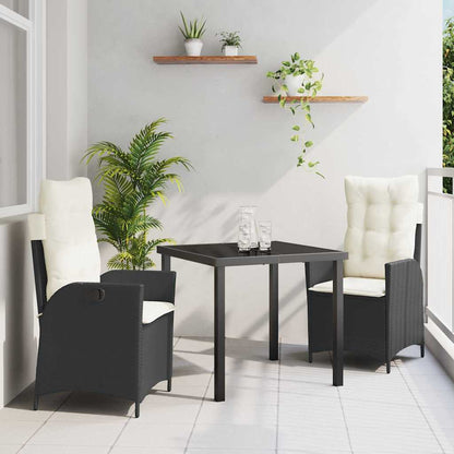 Garten Essgruppe Mit Kissen 5 Pcs Beige Poly-Rattan
