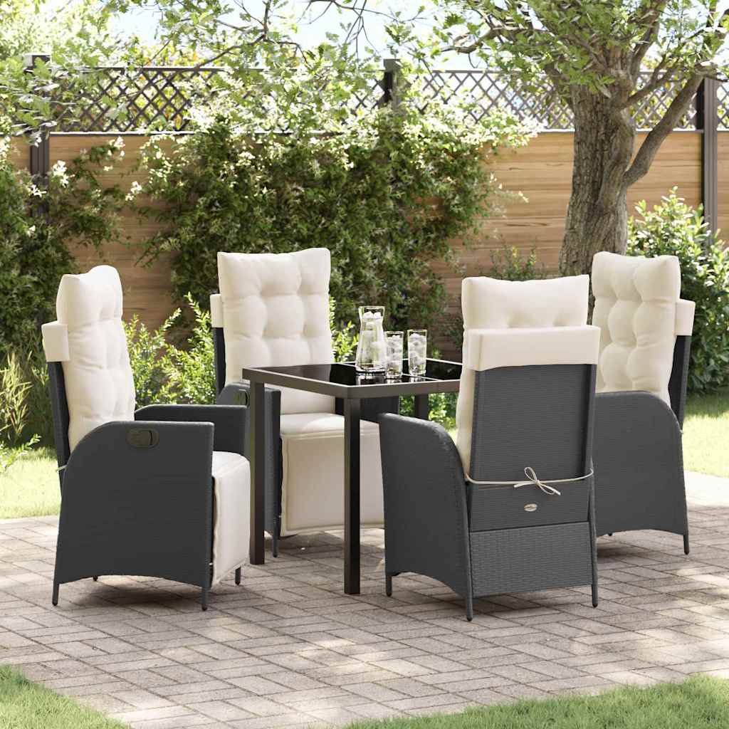 Garten Essgruppe Mit Kissen 5 Pcs Poly-Rattan