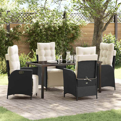 Garten Essgruppe Mit Kissen 5 Pcs Poly-Rattan