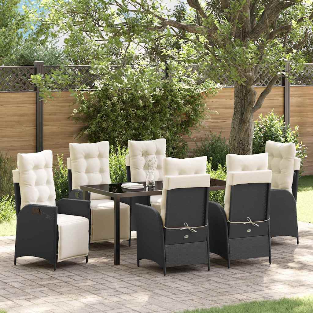 Garten Essgruppe Mit Kissen 5 Pcs Poly-Rattan