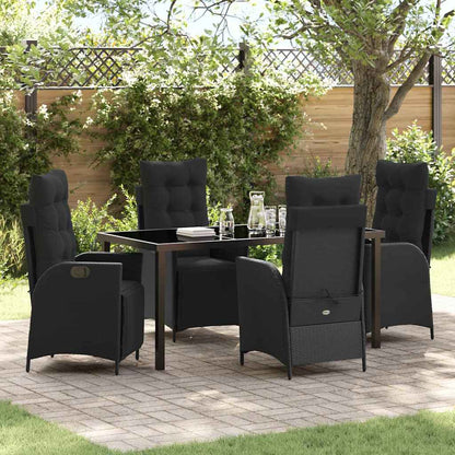 Garten Essgruppe Mit Kissen 5 Pcs Poly-Rattan
