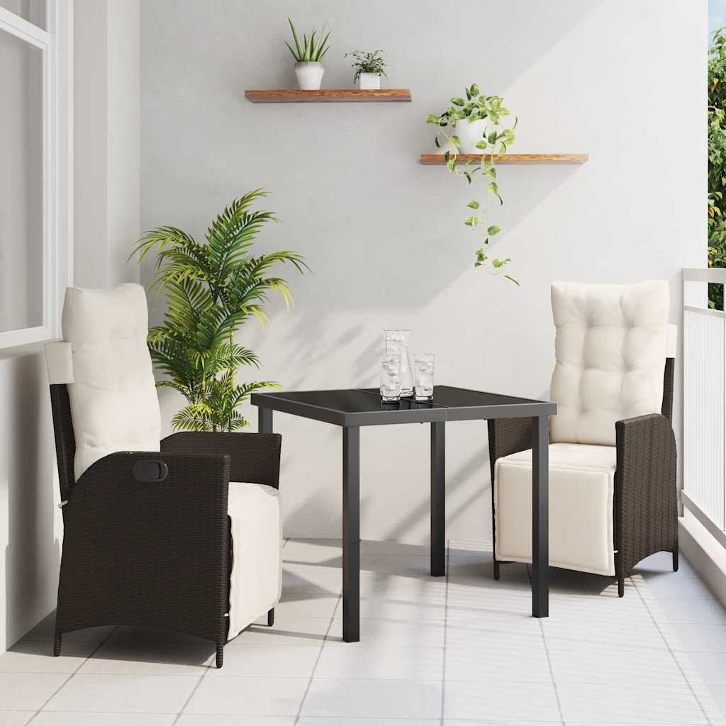 Garten Essgruppe Mit Kissen 5 Pcs Poly-Rattan