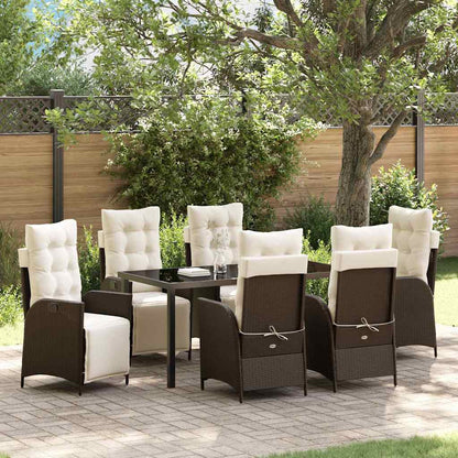Garten Essgruppe Mit Kissen 5 Pcs Poly-Rattan