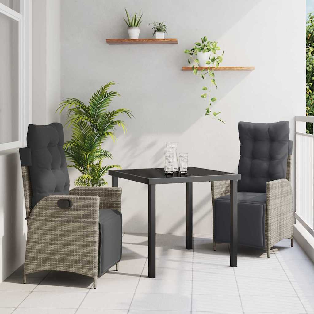 Garten Essgruppe Mit Kissen 5 Pcs Poly-Rattan