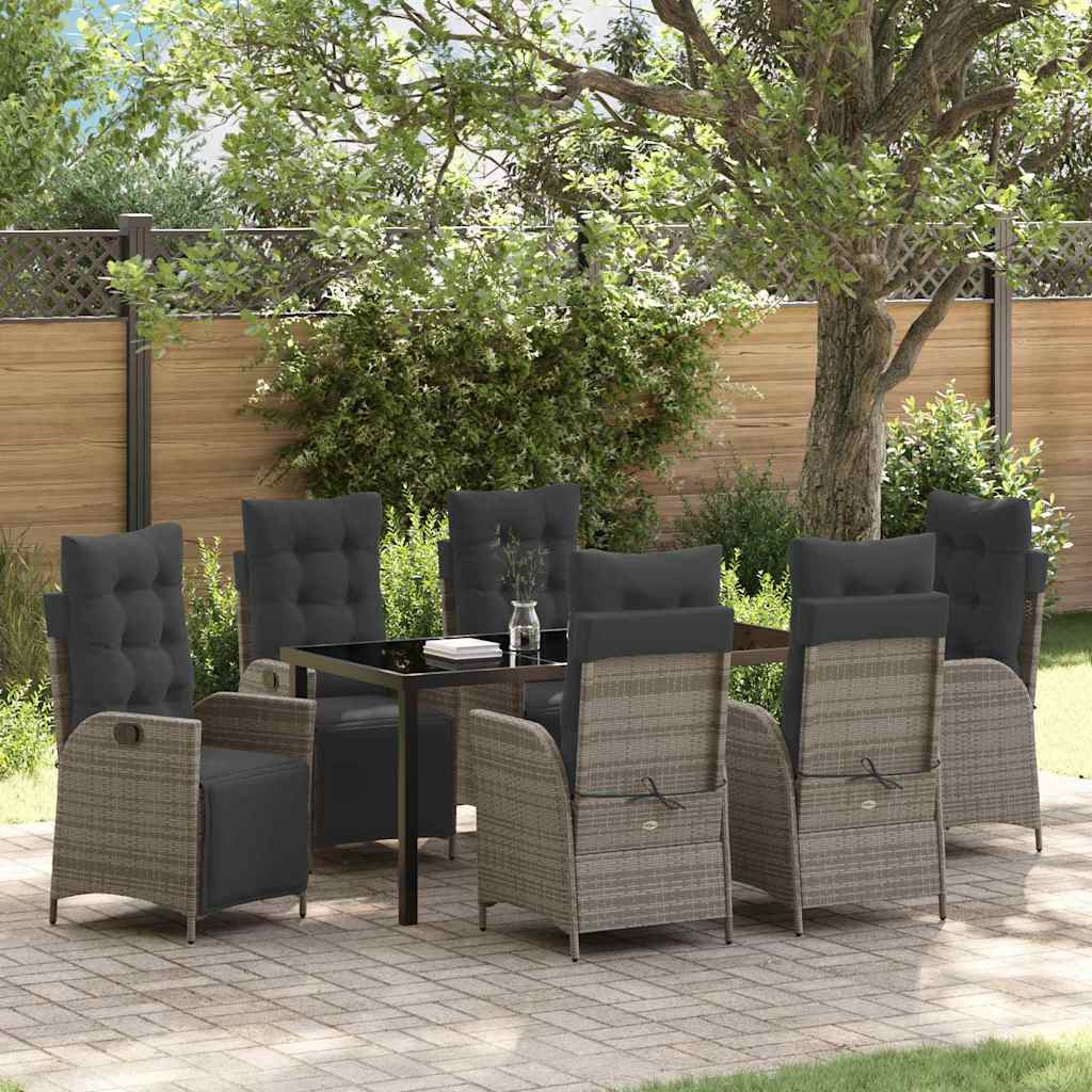 Garten Essgruppe Mit Kissen 5 Pcs Poly-Rattan