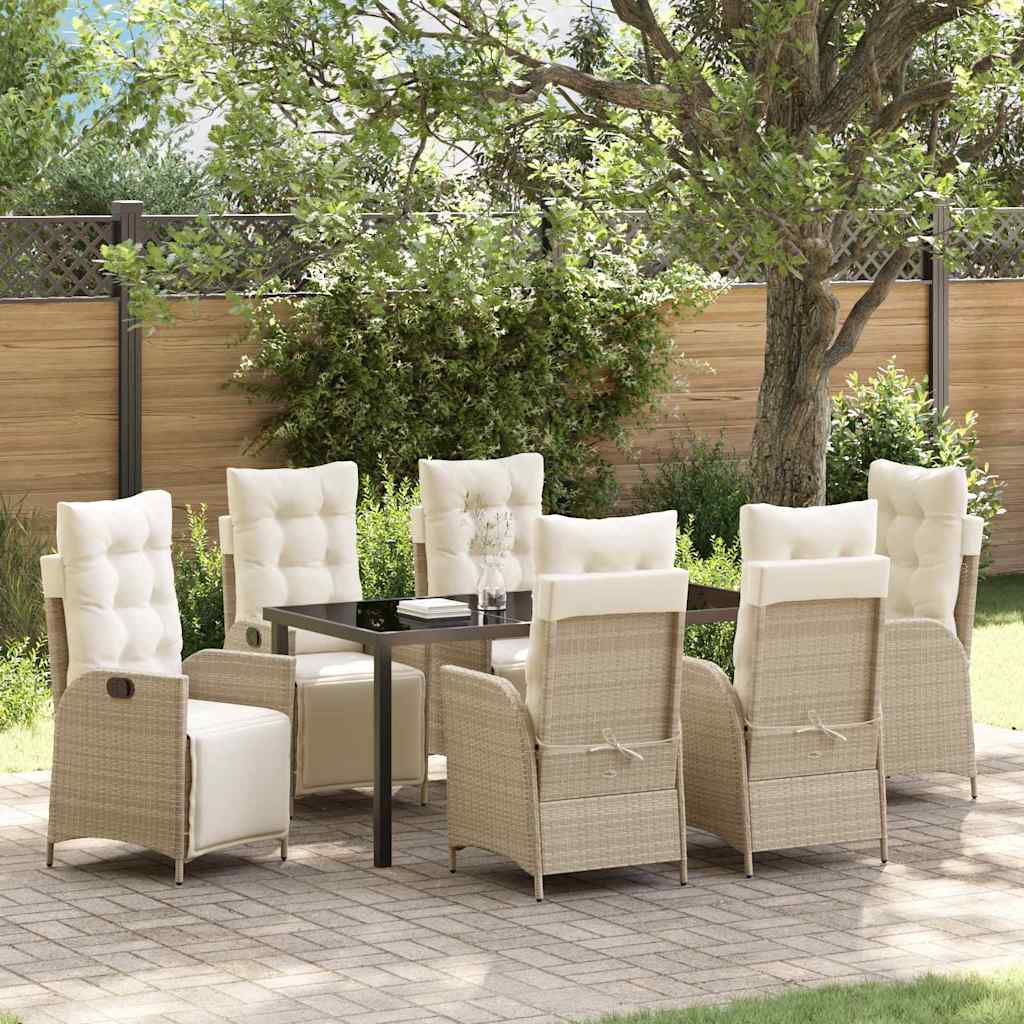 Garten Essgruppe Mit Kissen 5 Pcs Poly-Rattan