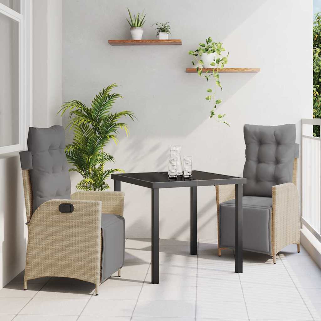 Garten Essgruppe Mit Kissen 5 Pcs Poly-Rattan