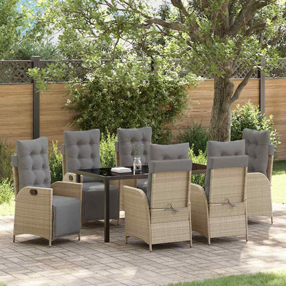 Garten Essgruppe Mit Kissen 5 Pcs Poly-Rattan