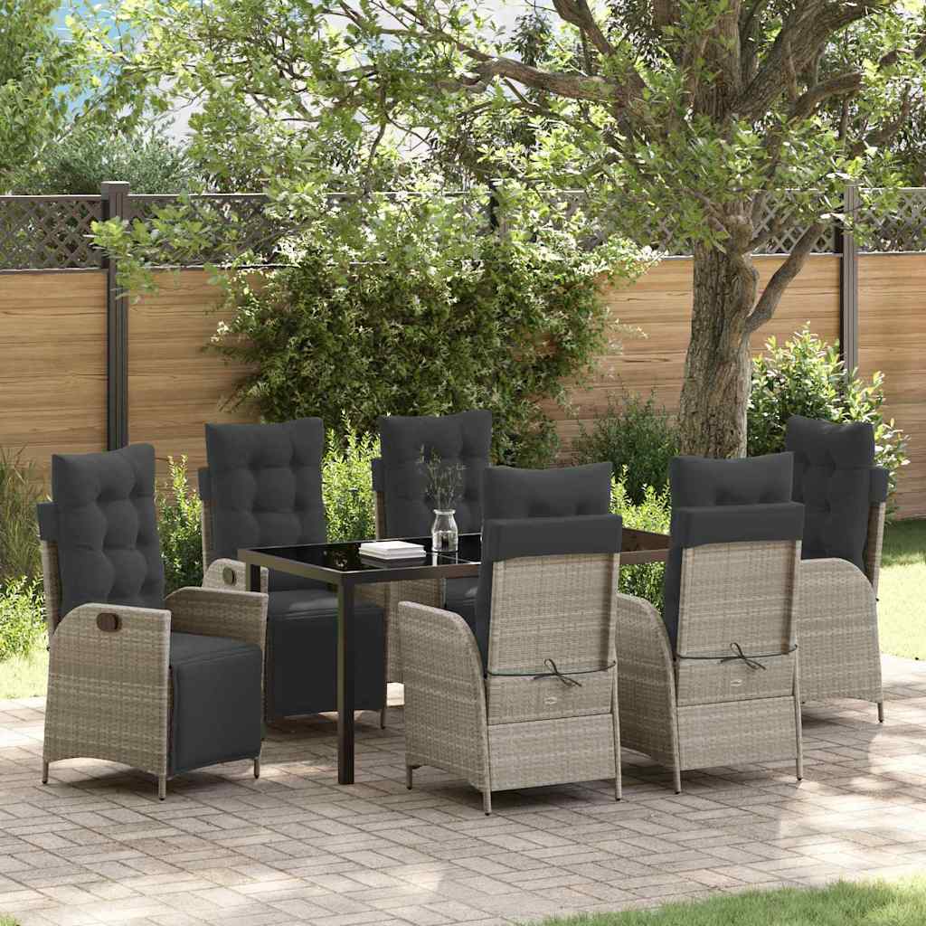 Garten Essgruppe Mit Kissen 5 Pcs Poly-Rattan