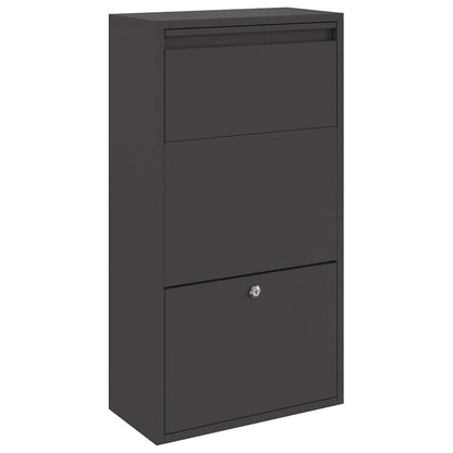 Paketdrop-Box Mit Speicher 44 X 22 X 82 Cm Stahl