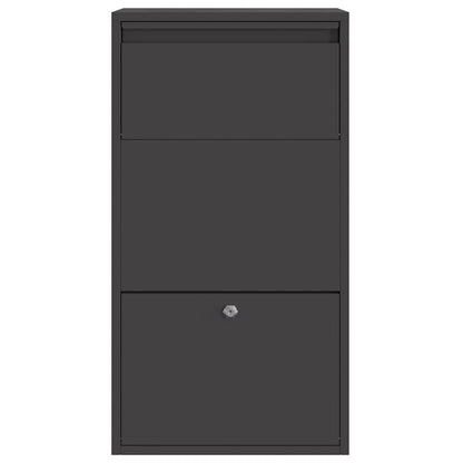Paketdrop-Box Mit Speicher 44 X 22 X 82 Cm Stahl