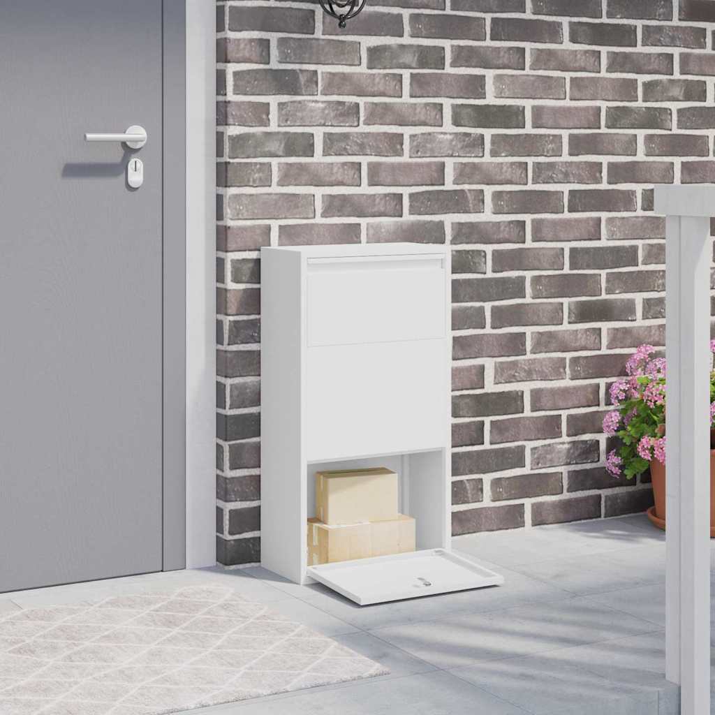 Paketdrop-Box Mit Speicher 44 X 22 X 82 Cm Stahl