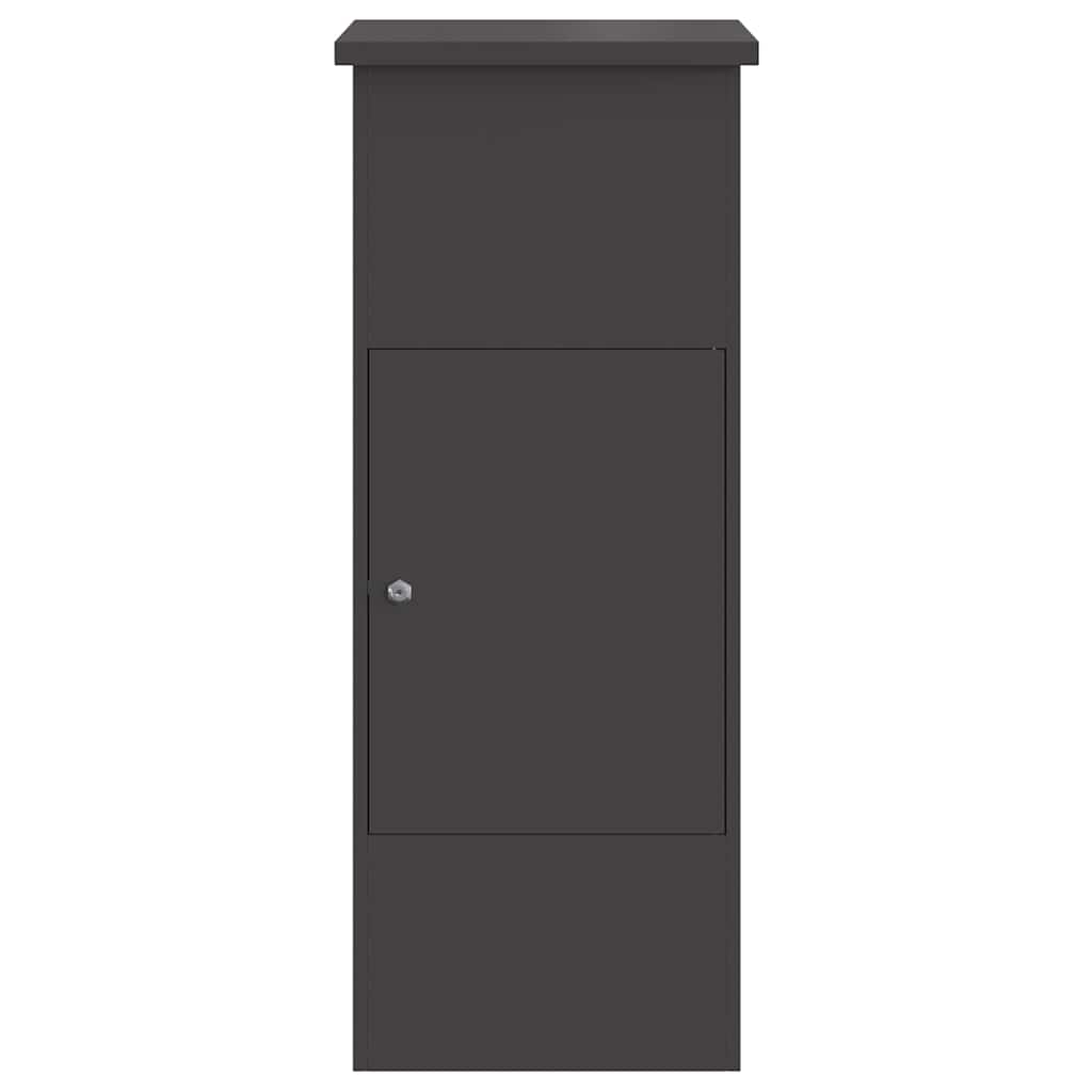 Paketdrop-Box Mit Speicher 44,5 X 29 X 110,5 Cm Stahl