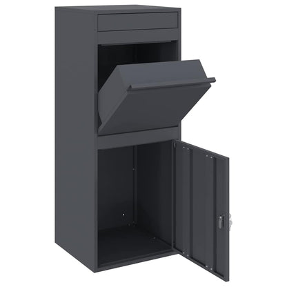 Paketdrop-Box Mit Speicher 41 X 38 X 103 Cm Stahl