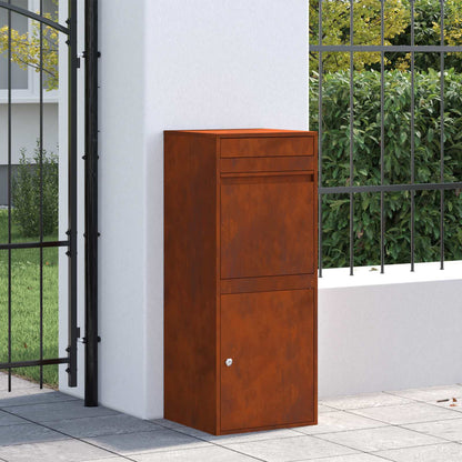 Paketdrop-Box Mit Speicher 41 X 38 X 103 Cm Stahl
