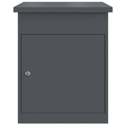 Paketdrop-Box Mit Speicher 47,5 X 38 X 59 Cm Stahl