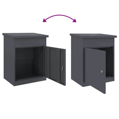 Paketdrop-Box Mit Speicher 47,5 X 38 X 59 Cm Stahl