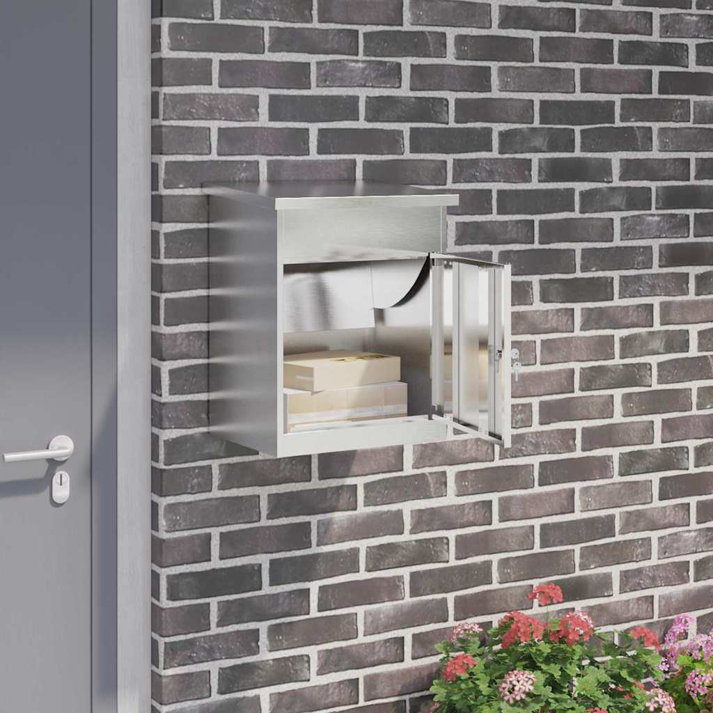 Paketdrop-Box Mit Speicher 47,5 X 38 X 59 Cm Stahl