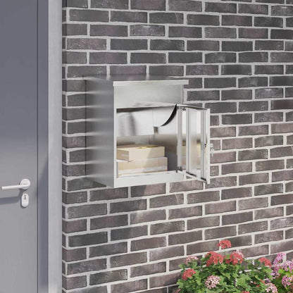 Paketdrop-Box Mit Speicher 47,5 X 38 X 59 Cm Stahl