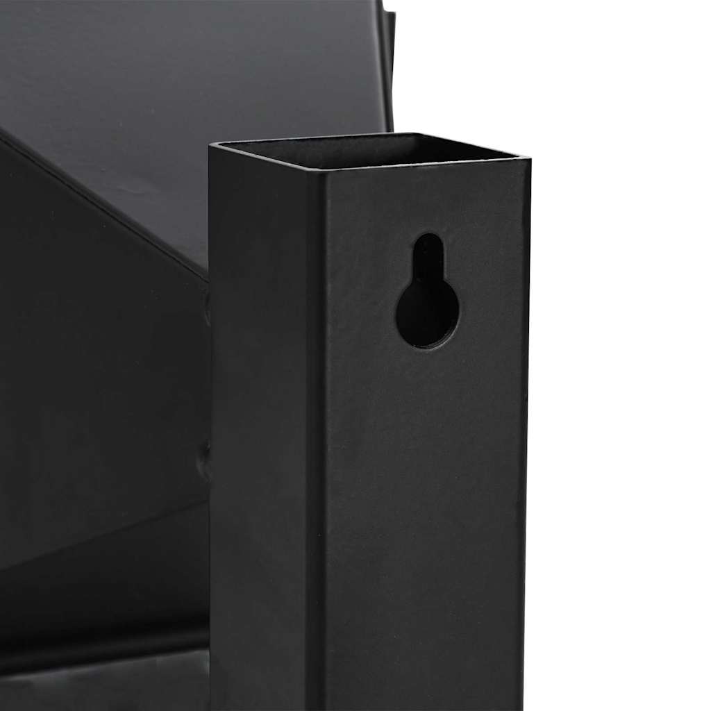 Kugelfang Schwarz 17,5 X 17,5 X 17 Cm Stahl