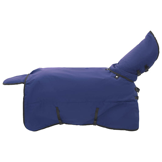 Pferdedecke Dunkelgrün Und Schwarz Polyester Marineblau
