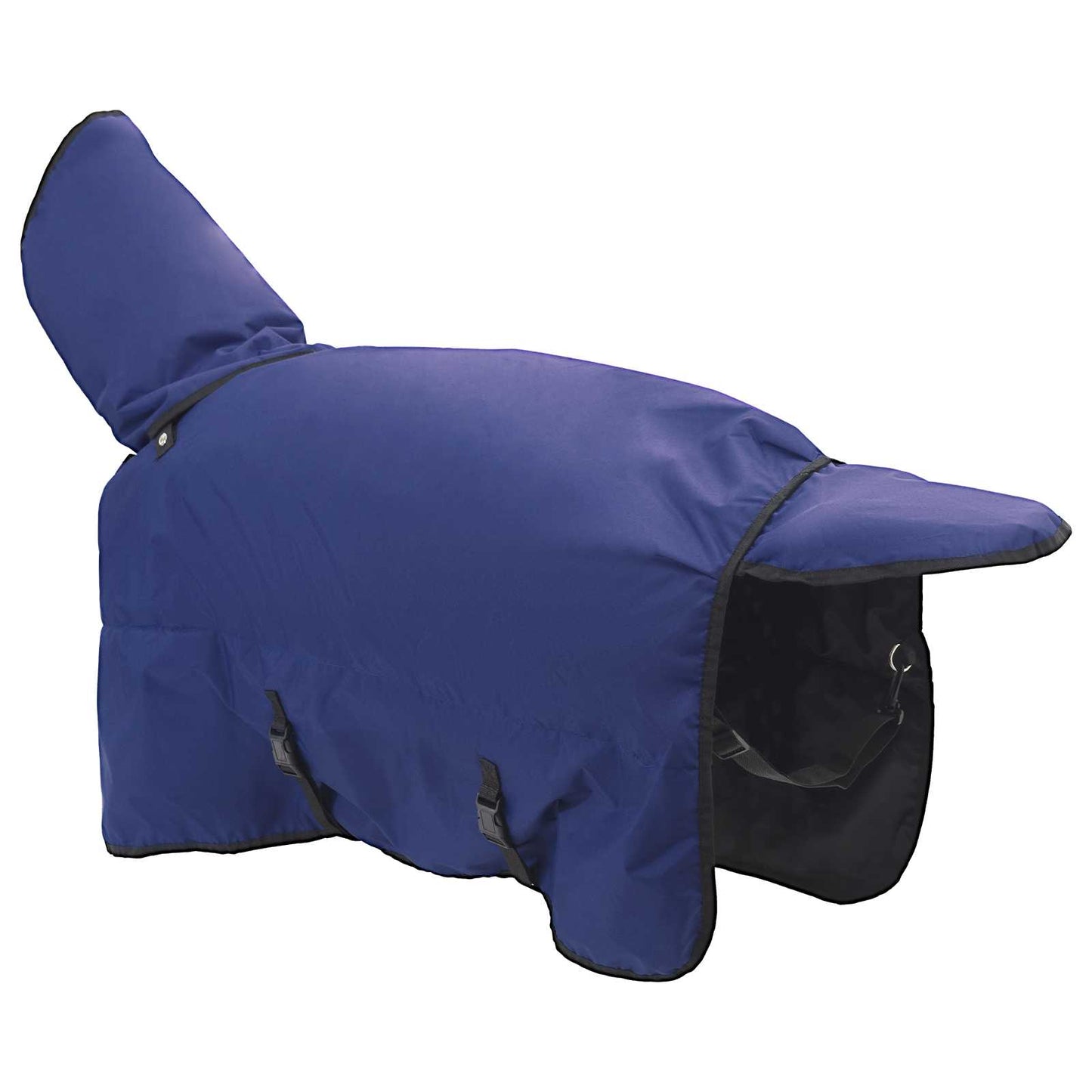 Pferdedecke Dunkelgrün Und Schwarz Polyester Marineblau