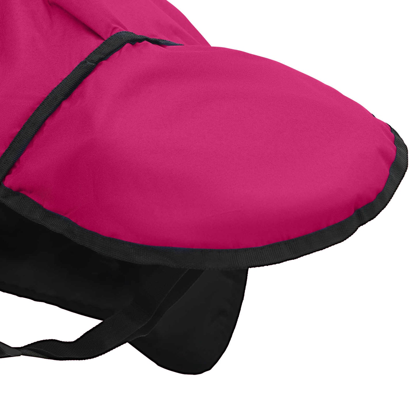 Pferdedecke Rosa Und Schwarz Polyester Bordeauxrot Und Schwarz