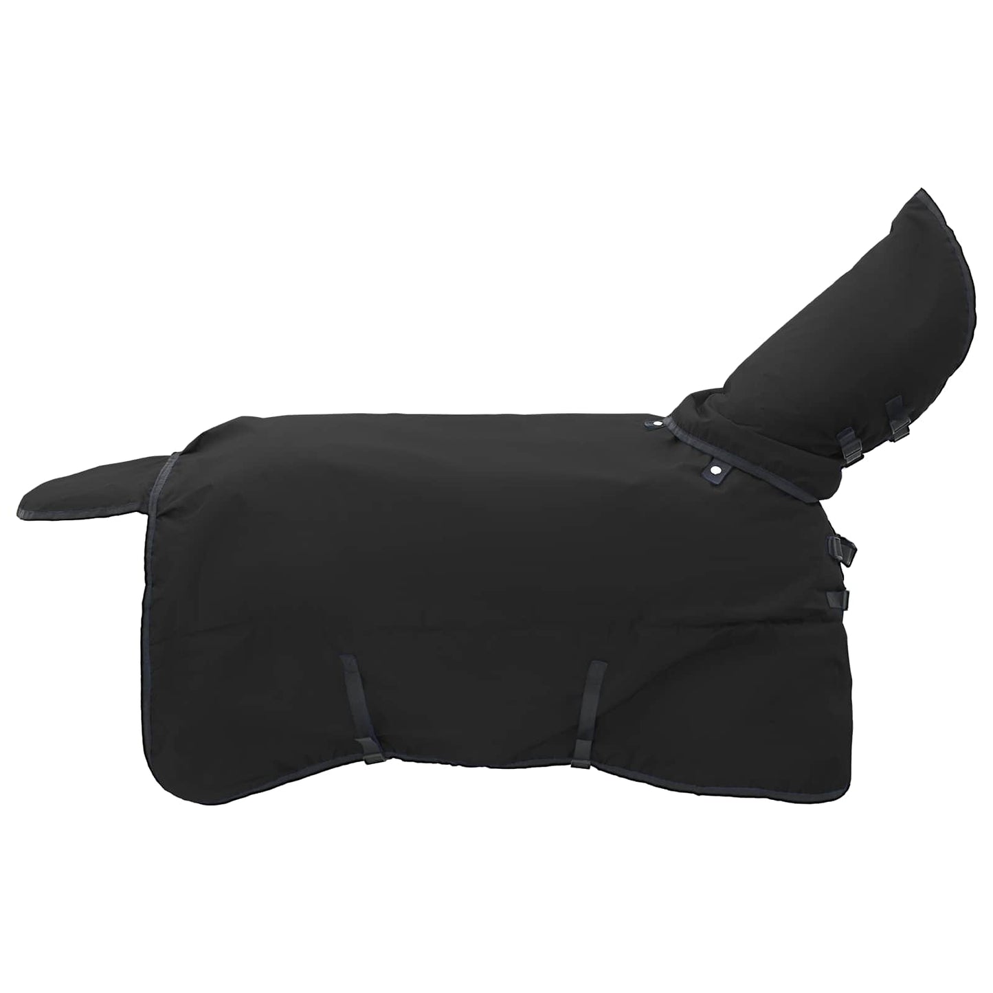 Pferdedecke Dunkelgrün Und Polyester Schwarz