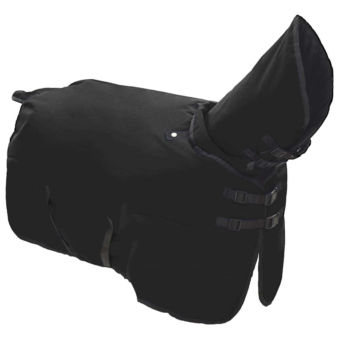 Pferdedecke Dunkelgrün Und Polyester Schwarz